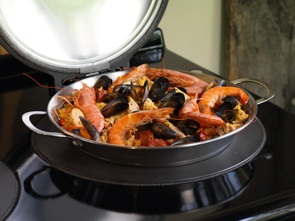 Festive Turkey & Seafood Paella