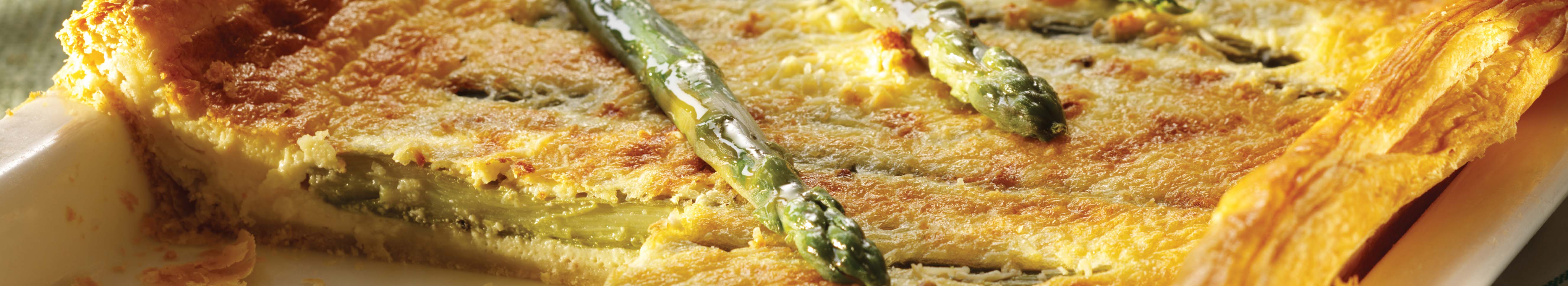 Asparagus and Goats' Cheese Tart