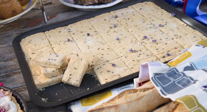 Lavender Shortbread