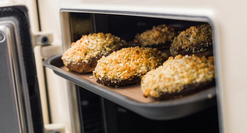 Grilling in the cast-iron AGA roasting oven