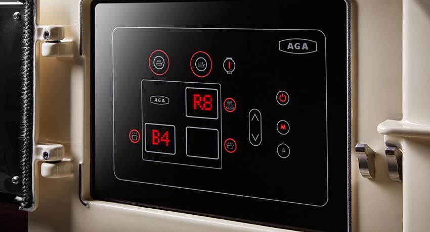 The capacitance touch control panel of the AGA eR7 Series